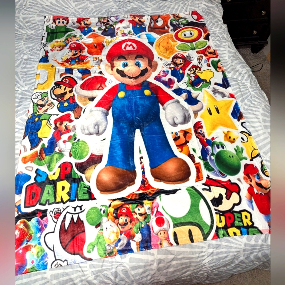 New Mario blanket